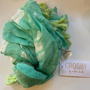 CROSBY By MOLLIE BURCH Field Of Hope SCARF 67" x 38" Green ~ BRAND NEW